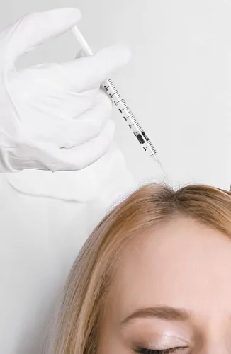 Озонотерапия волосистой части головы