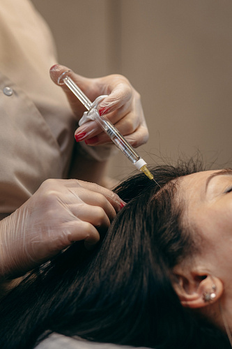 Озонотерапия волосистой части головы